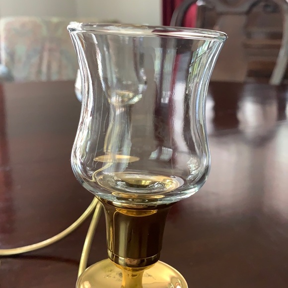 PartyLite mini-globe tulip peglite candle holders